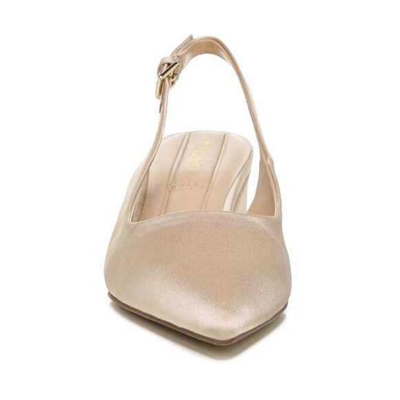 Franco Sarto Racer Slingback In Champagne Fabric - Picture 10 of 10